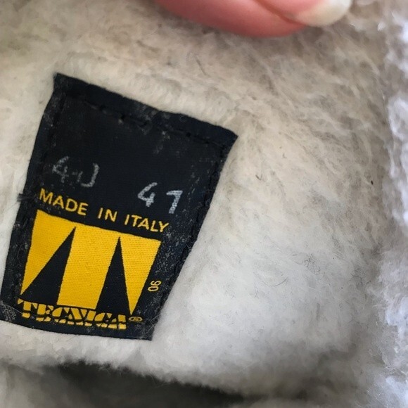 TECNICA Fur Boots White Winter After Apres Ski Snow Italy Pony Hair - Picture 7 of 11